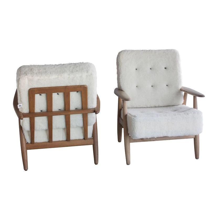 Pair of Hans Wegner Cigar Easy Chairs, Danish Mid Century Modern Eleish Van Breems Home