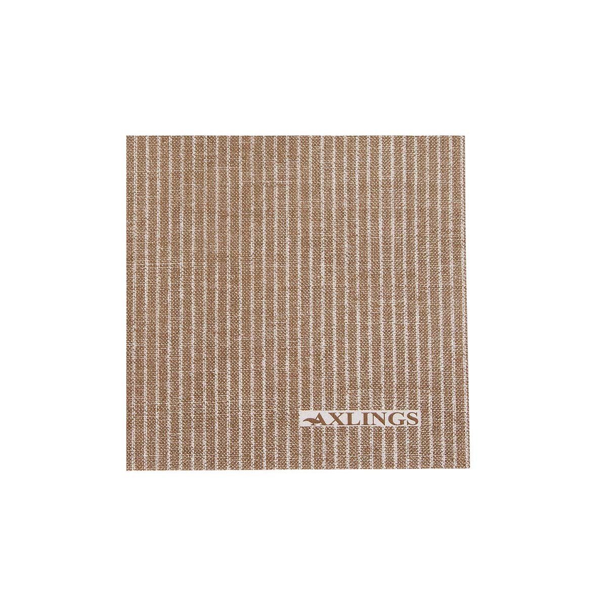 Paper Cocktail Napkin Striped Ochre Eleish Van Breems Home
