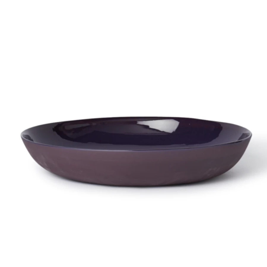 Pebble Bowl Large CC Plum Eleish Van Breems Home