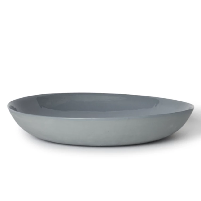Pebble Bowl Large Steel Eleish Van Breems Home
