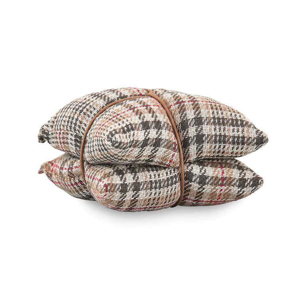 Plaid Linen Scented Sachets Eleish Van Breems Home