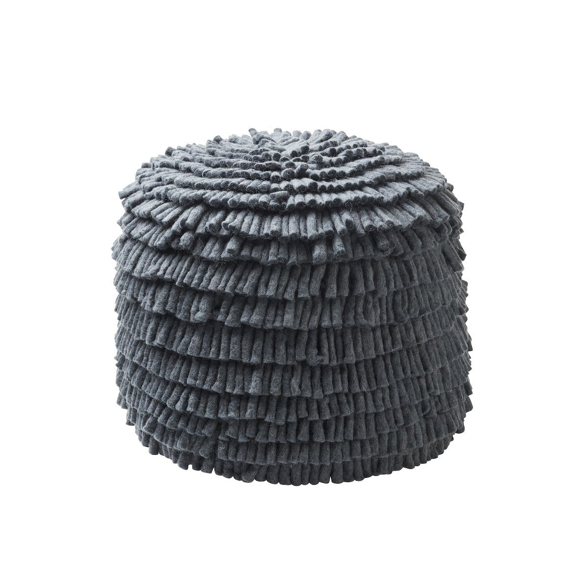 Pouf Dark Grey Eleish Van Breems Home