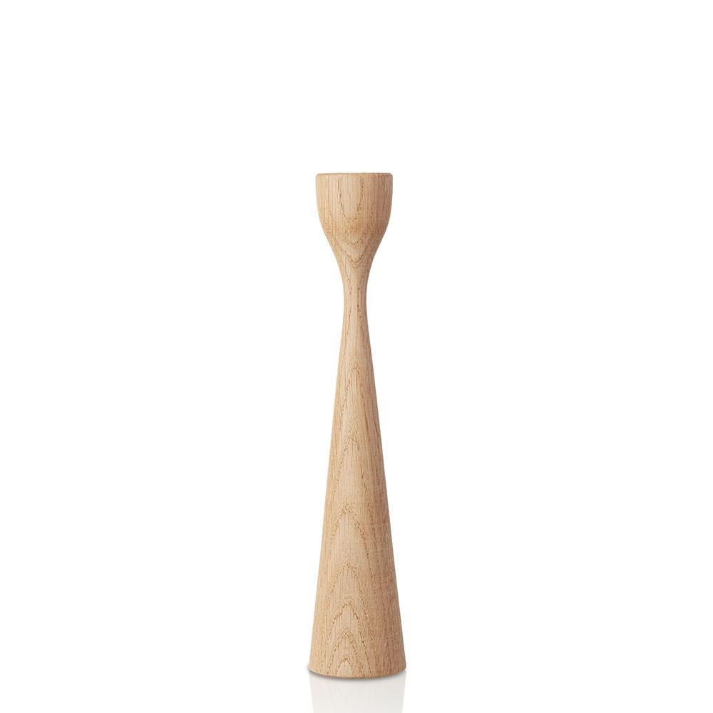 Rolf Oak Candlestick 11" Oak Eleish Van Breems Home