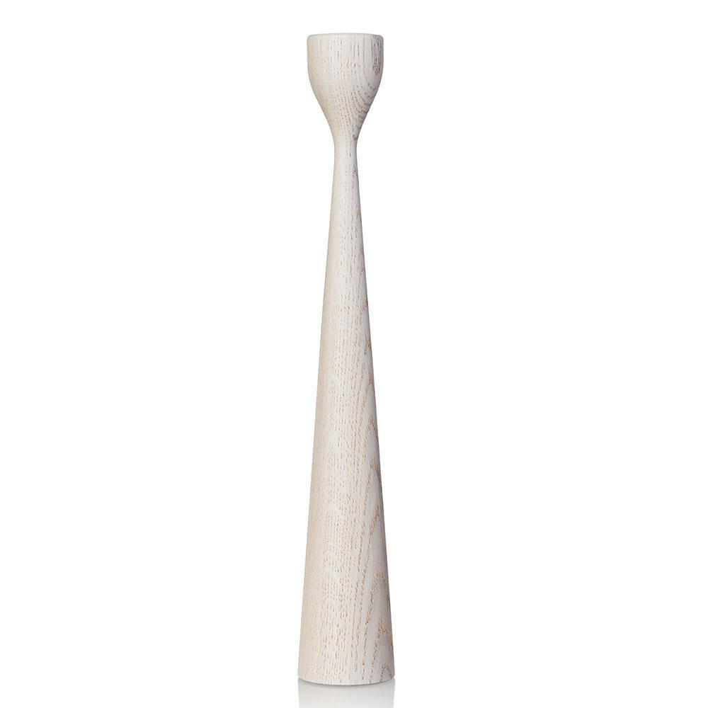 Rolf Oak Candlestick 15" White Oak Eleish Van Breems Home