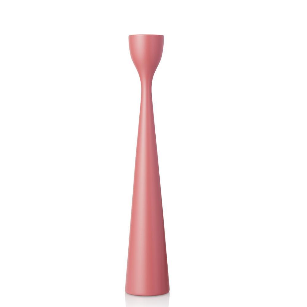 Rolf Painted Candlestick 13" Retro Pink Eleish Van Breems Home
