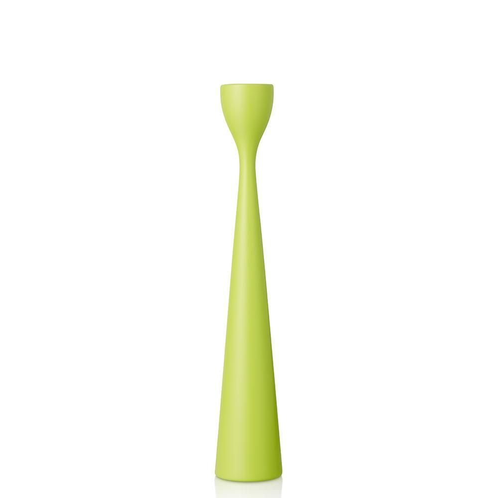 Rolf Painted Candlestick 13" Spring Green Eleish Van Breems Home