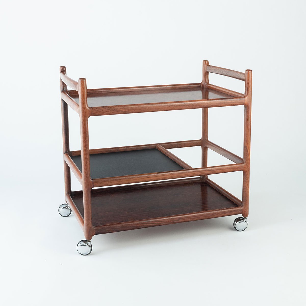 Rosewood Serving Cart Eleish Van Breems Home