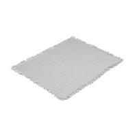 Rustic Placemat with Fringe Light Grey Eleish Van Breems Home