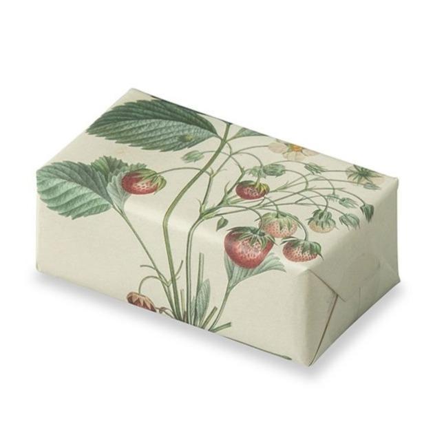 Scented Gift Soap Strawberry Soap in Strawberry Wrap Eleish Van Breems Home