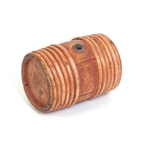 Small Barrel Flask with Reddish Tint Eleish Van Breems Home