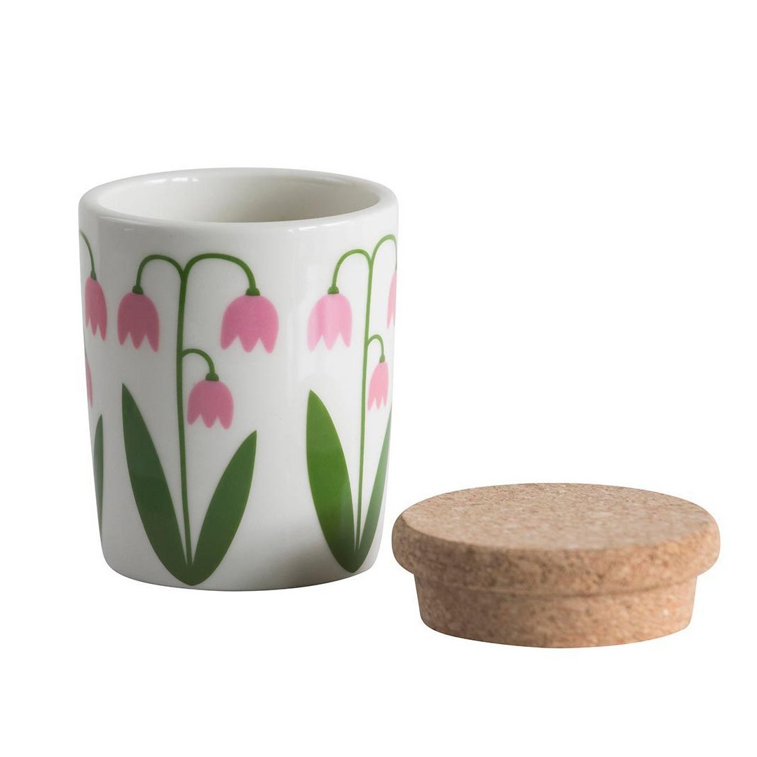 Small Canister with Cork Lid Eleish Van Breems Home