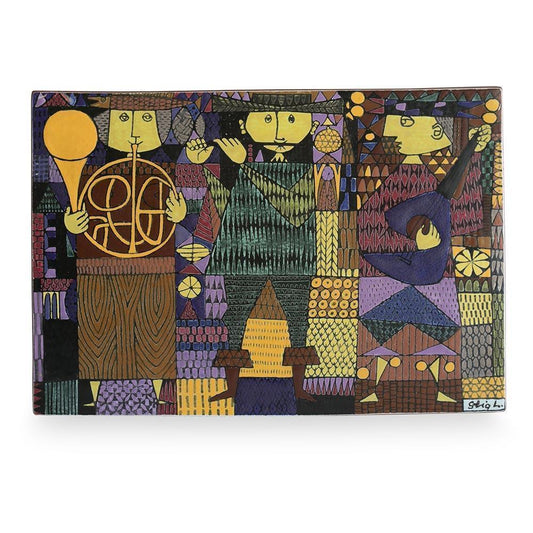 Stig Lindberg Tile "Karneval" Eleish Van Breems Home