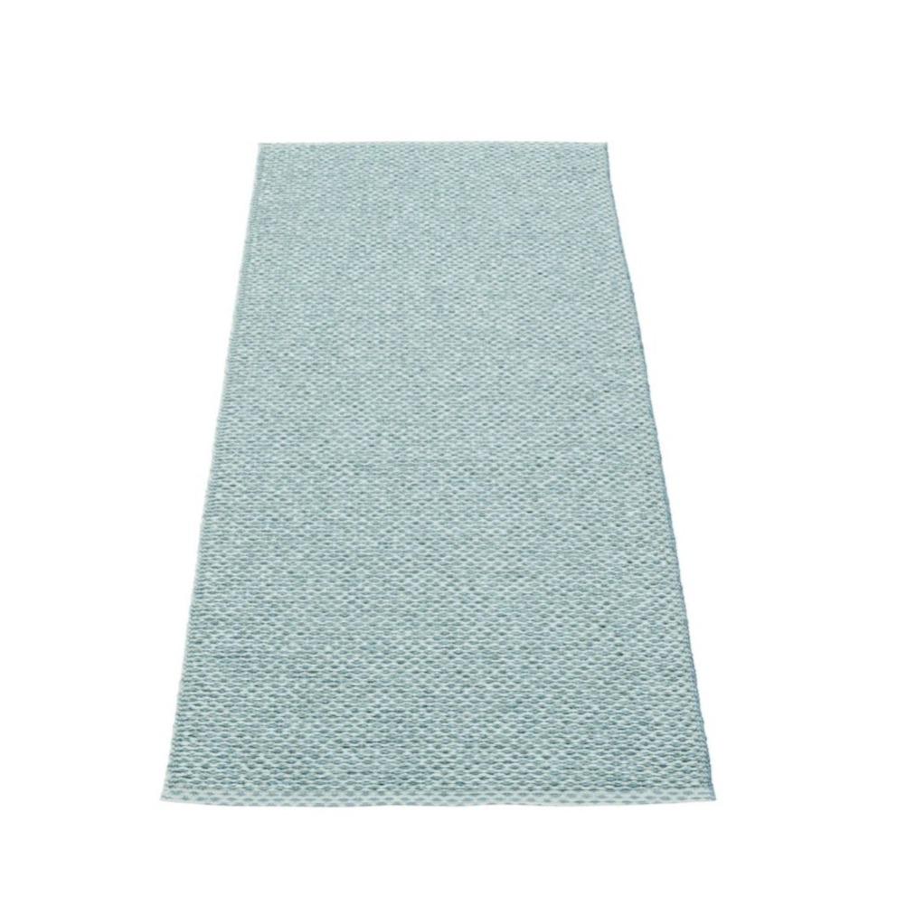 Svea Runner 2 1/4' x 8 1/4' Azure Blue Metallic Eleish Van Breems Home