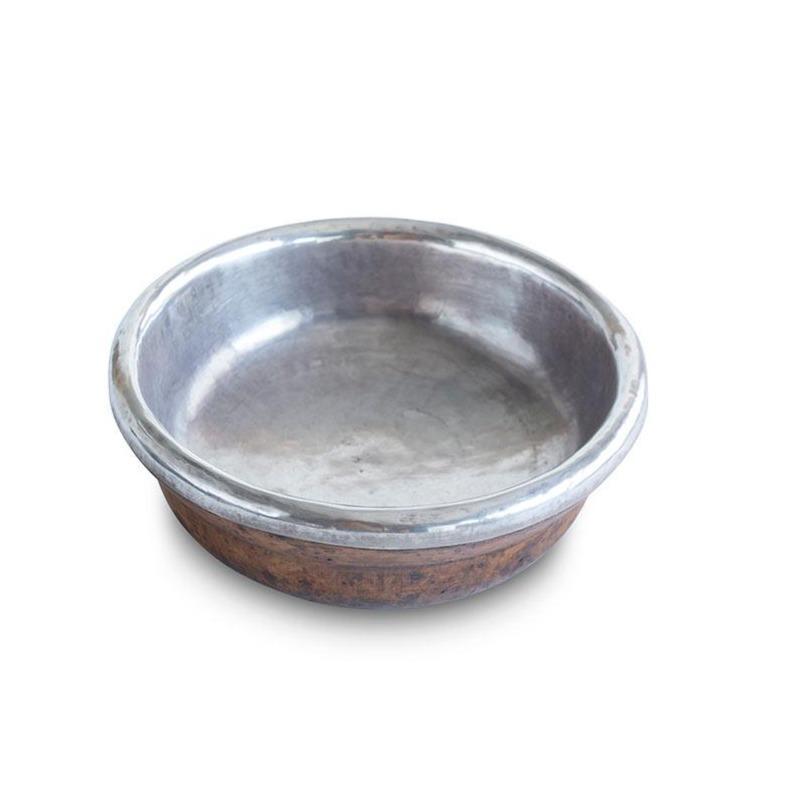 Swedish Alder-Root Bowl W/Silver Lining 18C Eleish Van Breems Home