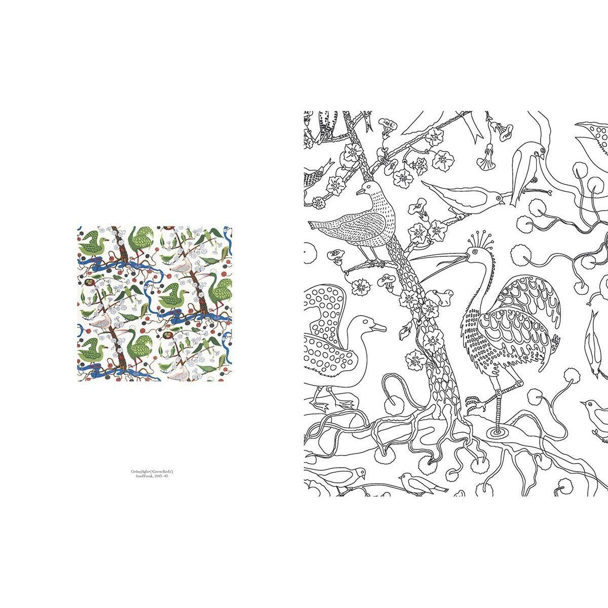 Swedish Modern: A Colouring Book of Magical Interiors Eleish Van Breems Home