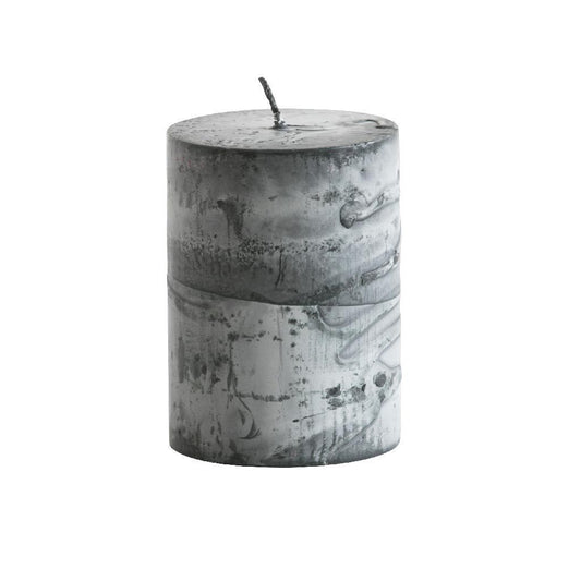 Tar Pillar Candle Grey Eleish Van Breems Home