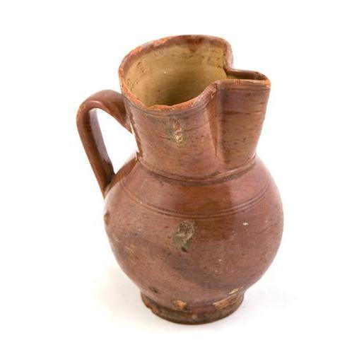 Terra Cotta Pinched Pitcher Eleish Van Breems Home