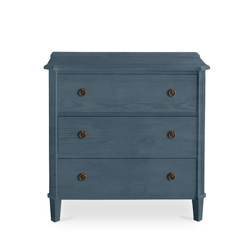 Tullgarn Gustavian Three Drawer Chest Newbury Port Eleish Van Breems Home
