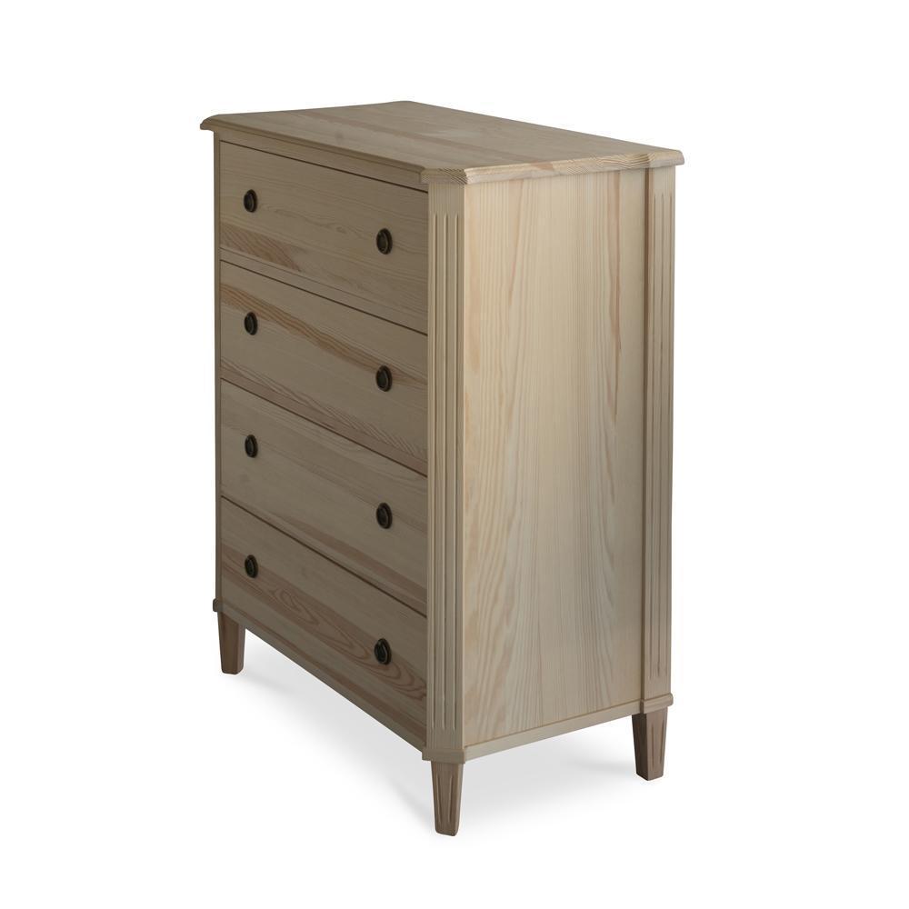 Tullgarn Tall Gustavian Four Drawer Chest Eleish Van Breems Home