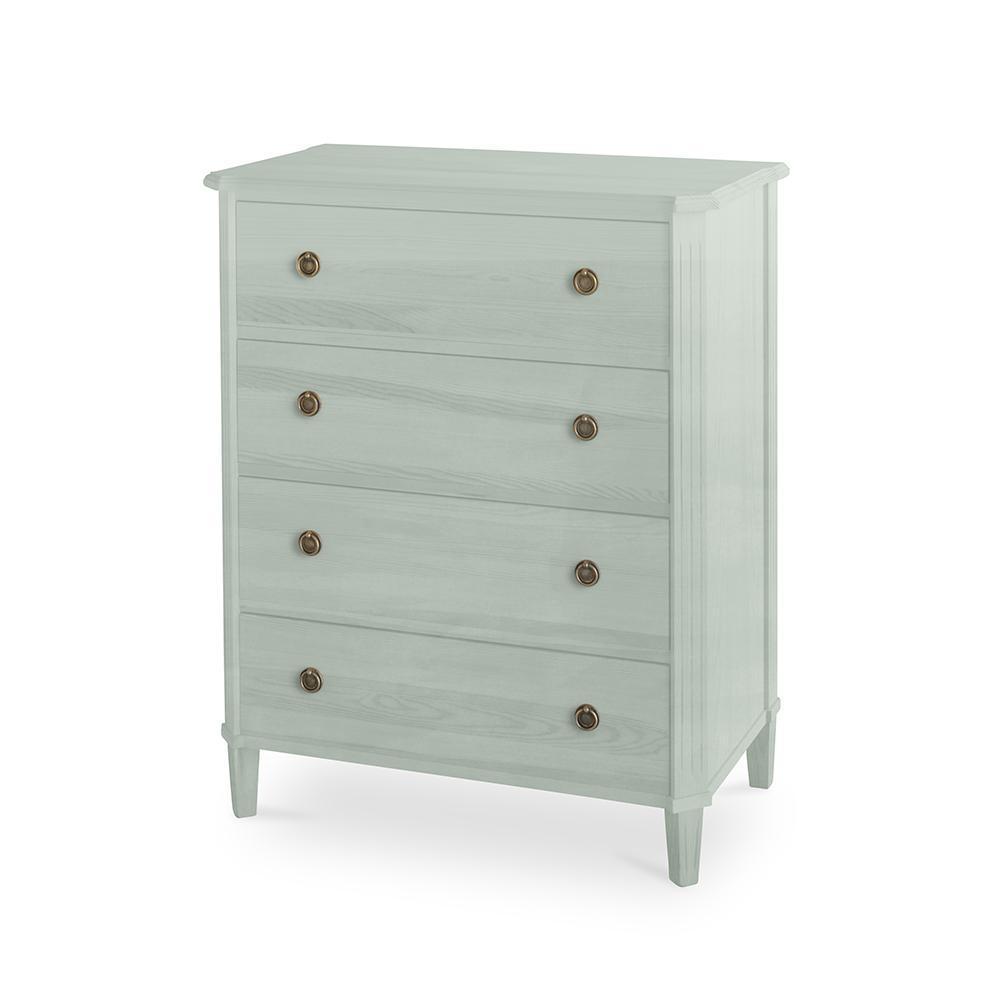 Tullgarn Tall Gustavian Four Drawer Chest Glacier Point Eleish Van Breems Home