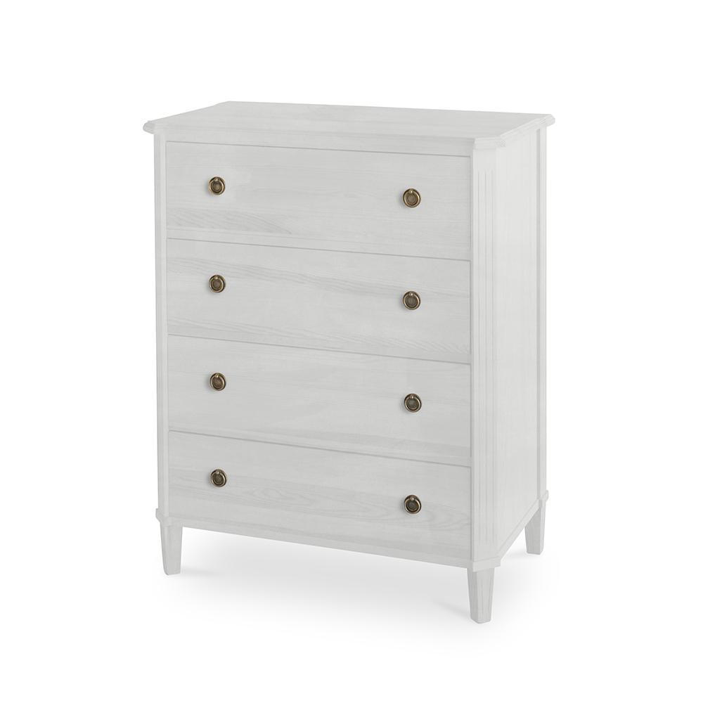 Tullgarn Tall Gustavian Four Drawer Chest Territory Eleish Van Breems Home