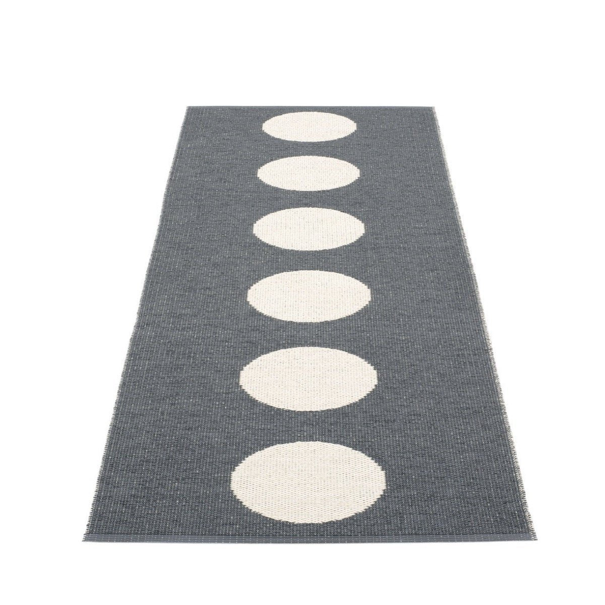 Vera Runner 2 1/4' x 7 1/2' Charcoal/Vanilla Eleish Van Breems Home