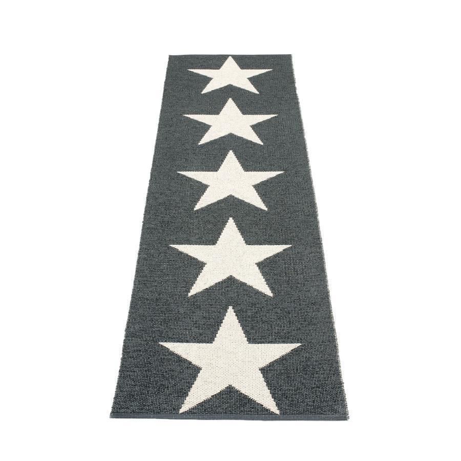 Viggo Rug 2 1/4' x 8 1/4' Black Metallic/Vanilla Eleish Van Breems Home